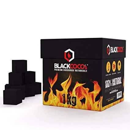 

Factory Direct Hookah charcoal Newcomer friendly Best Quality, Black