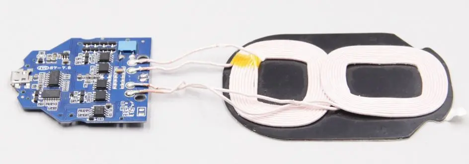 wireless charger pcb 2coil