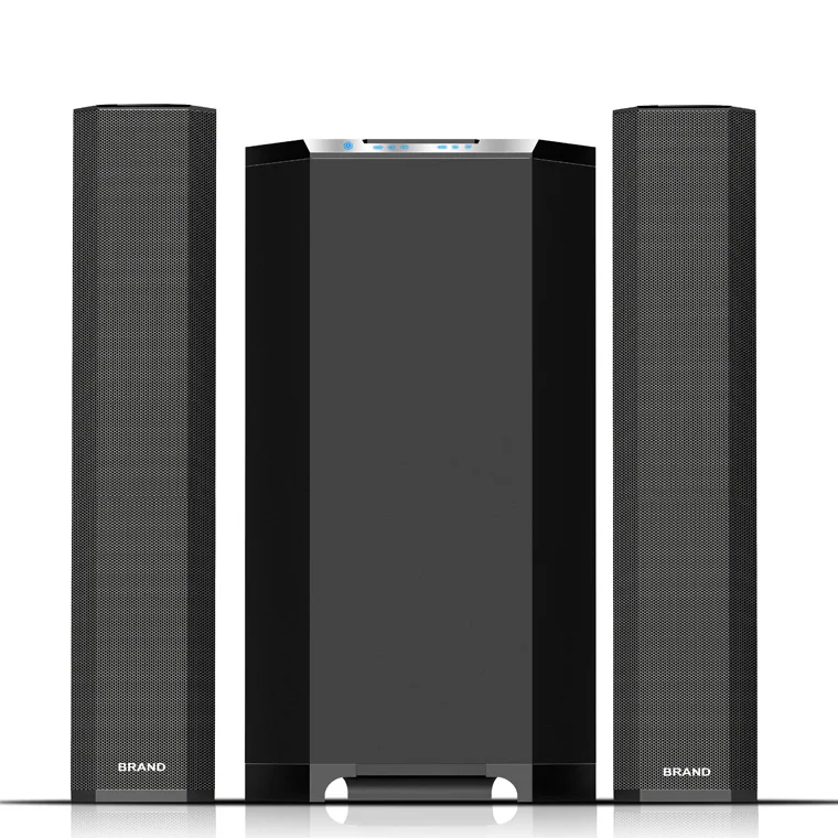 

SATE - Home theater system wireless BT soundbar with subwoofer 2.1 Speaker AS-9955, Black