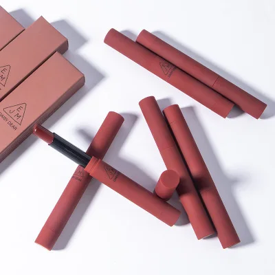 

High quality New thin tube velvet lipstick lip glaze student waterproof and lipstick tubes