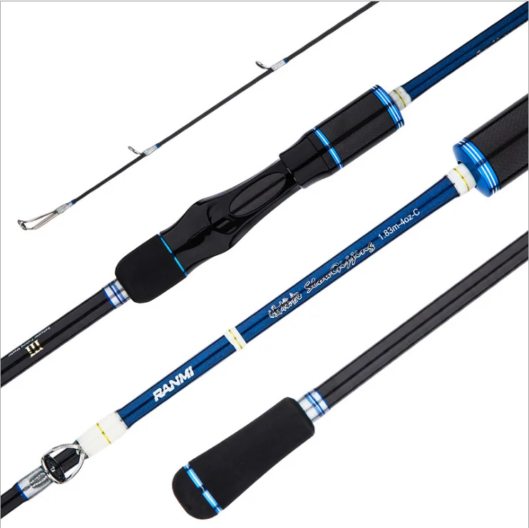 

1.83/1.98 Japan Full Fuji slow Jigging Fishing Rod 2 Sections Carbon Fiber Saltwater Spinning Casting rod Fishing Rod