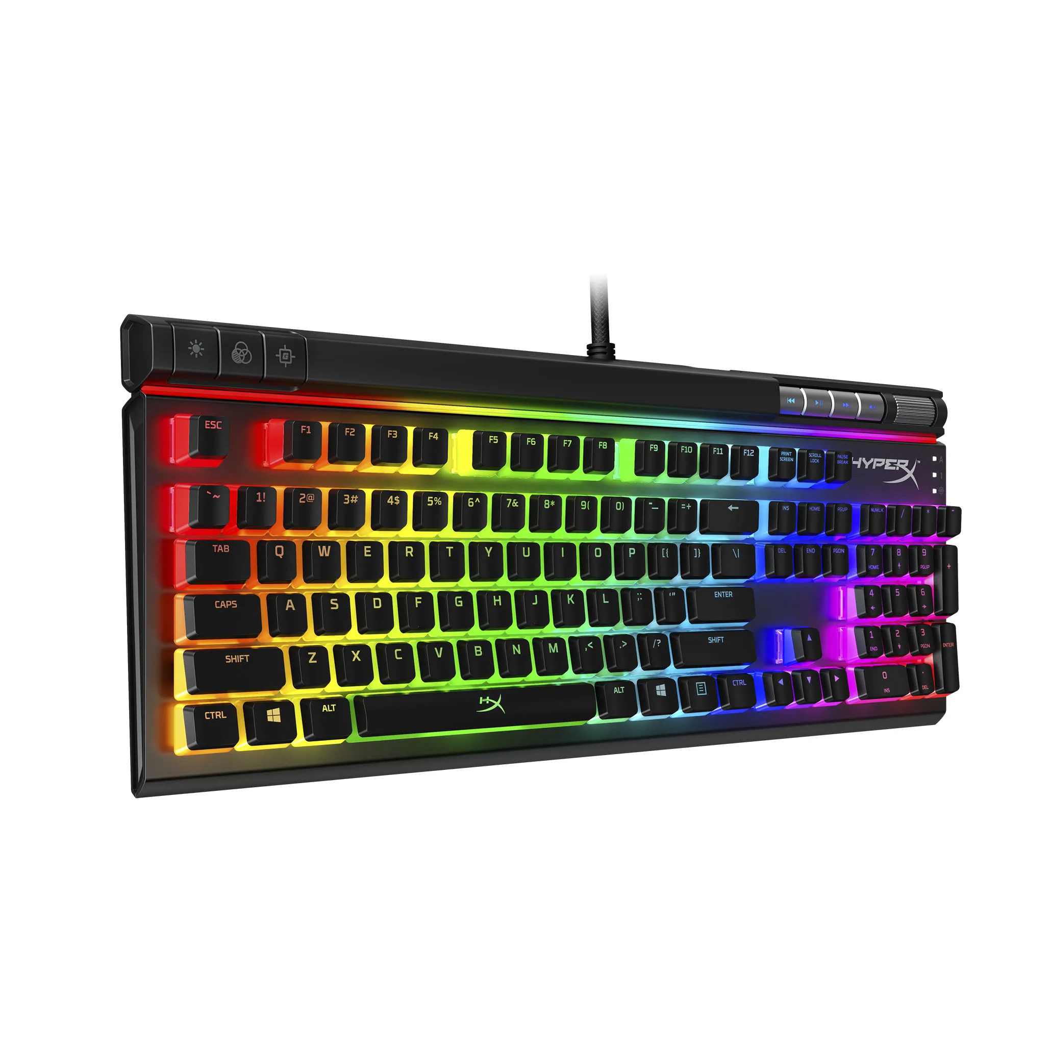 

Hyper X Alloy Elite 2 Mechanical Gaming Keyboard E-sports game mechanical keyboard red axis RGB USB 2.0