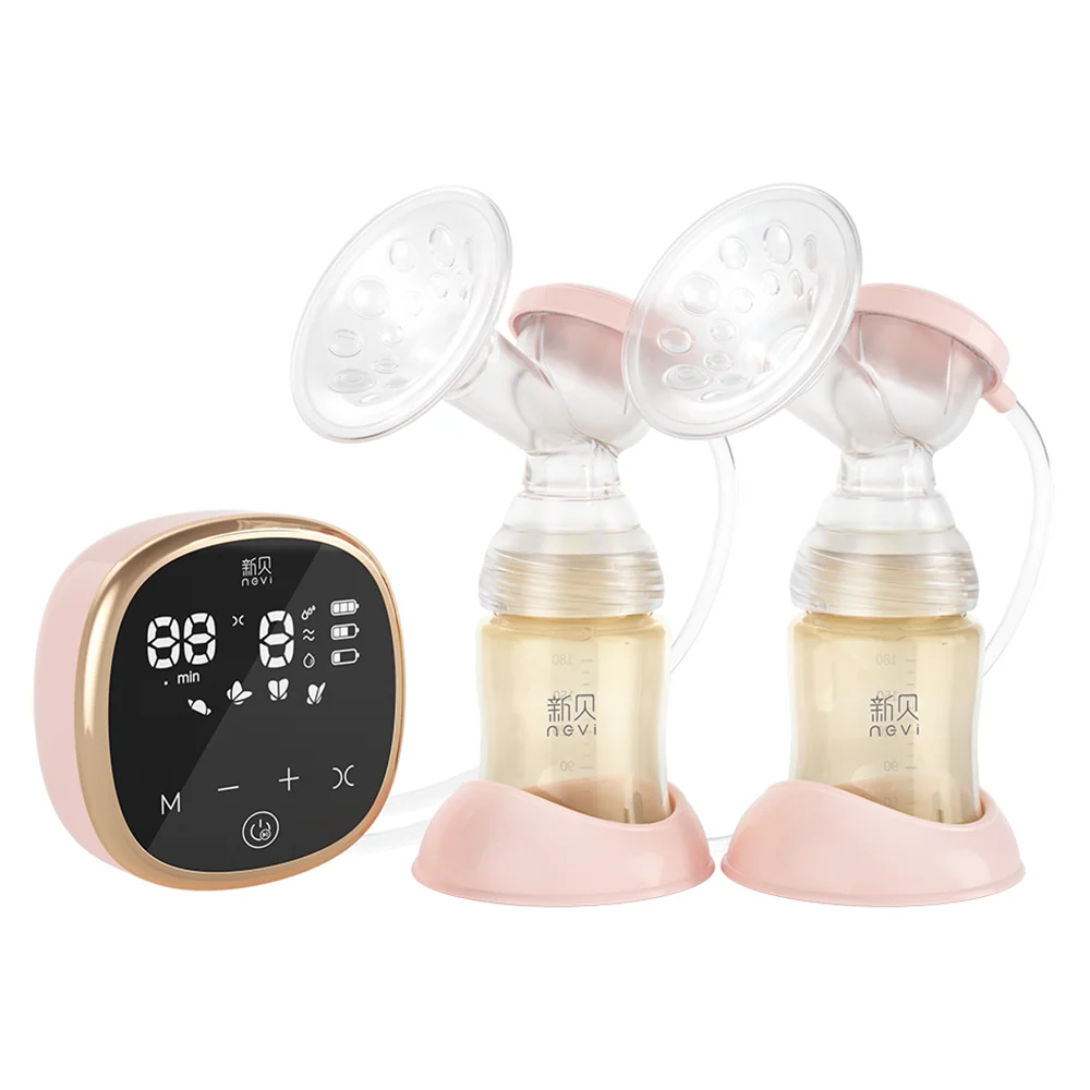 

High-Inquiry Products LED Display Silicone Bionic Technology Design Anti Backflow Electric Breast Pump