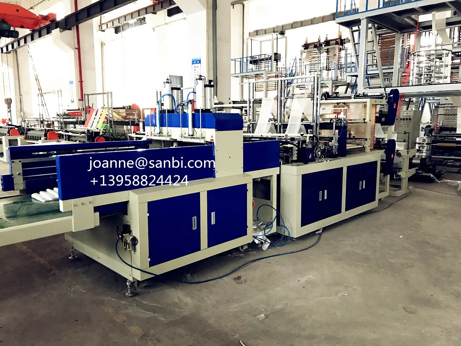 Biodegradable Full Automatic Plastic Shopping Bag Making Machine Buy