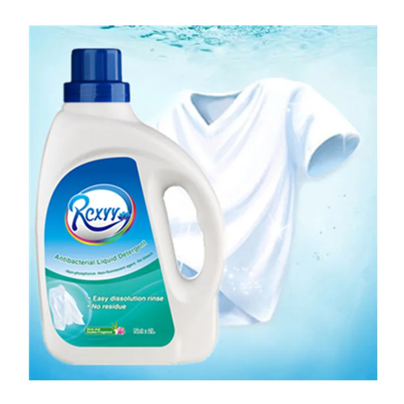 

2L Anti-bacterial Eco-friendly Household Deep Cleaning Cleaner Household Laundry Liquid Detergent 2 in 1 OEM ODM #0925