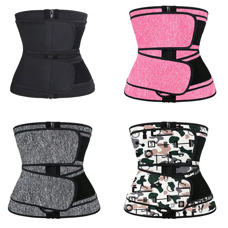 

Dropshipping Waist Trainer Neoprene High Quality Sweat Waist Trainer Belt Women Corset Girdle Faja Waist Shapers Shapewear, As shown