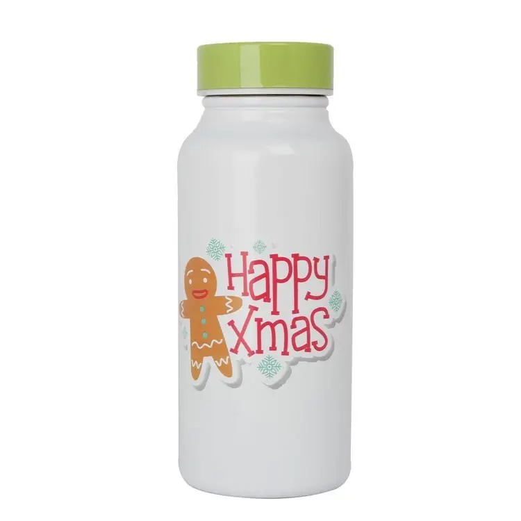 

12oz BPA Free Sport Direct Drink Vacuum Insulated Stainless Steel Water Bottle With Customized Logo for Christmas gift, As picture