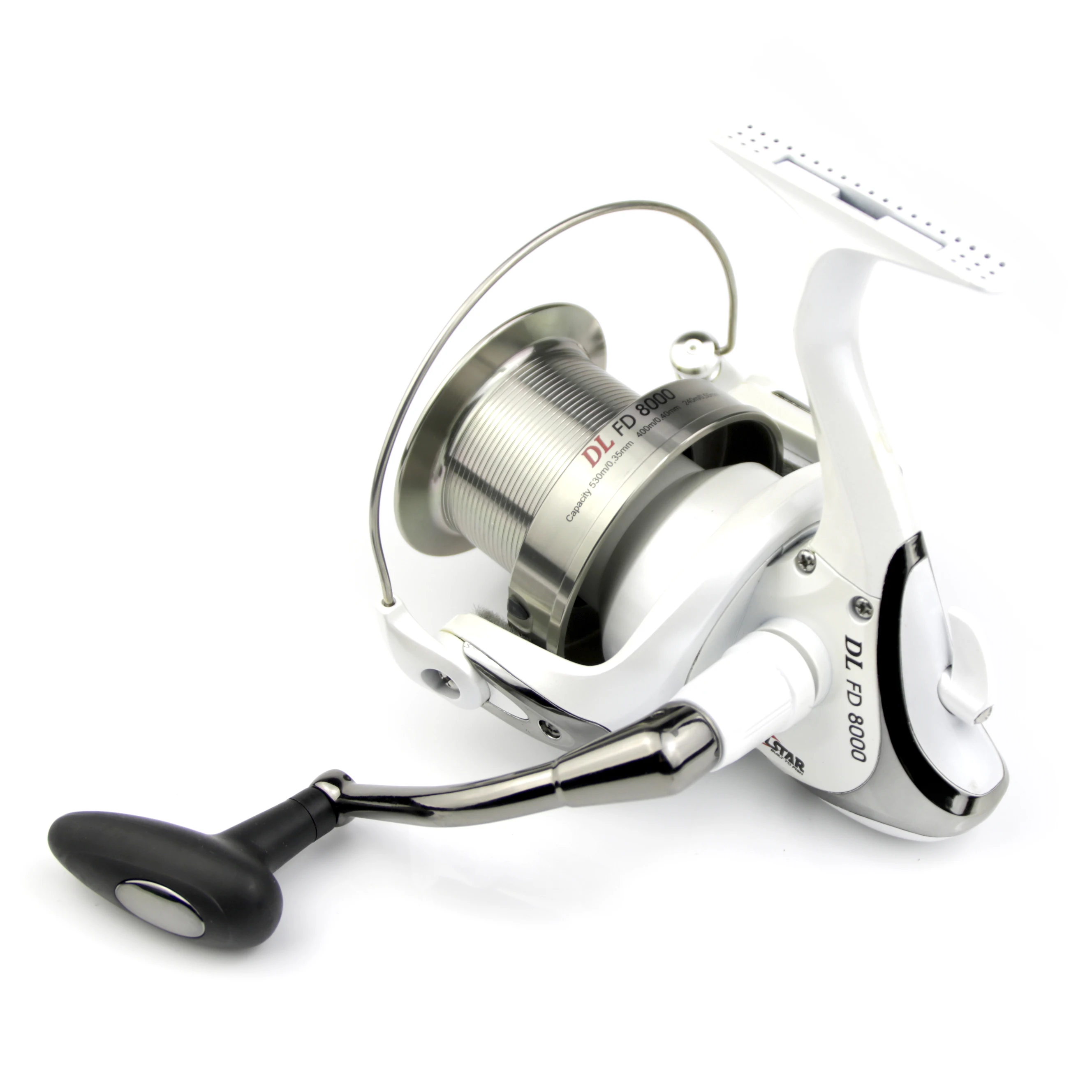 

Silstar  reels fishing surf casting spinning 3BB reel surf casting 4.3:1 surf spinning sea fishing reel for big game, White