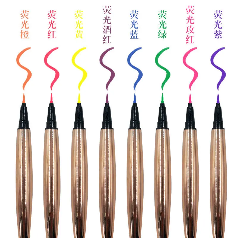 

Colored Eyeliner Glue Pen Magnet Magic Waterproof Long-wear Dark Liquid Eyeliner Pencil, Stock