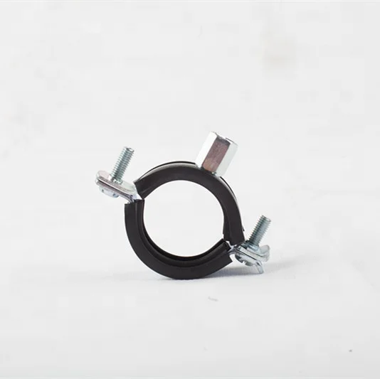 Stainless Steel Wall Mount Pipe Clamp With Rubber Buy Stainless Steel