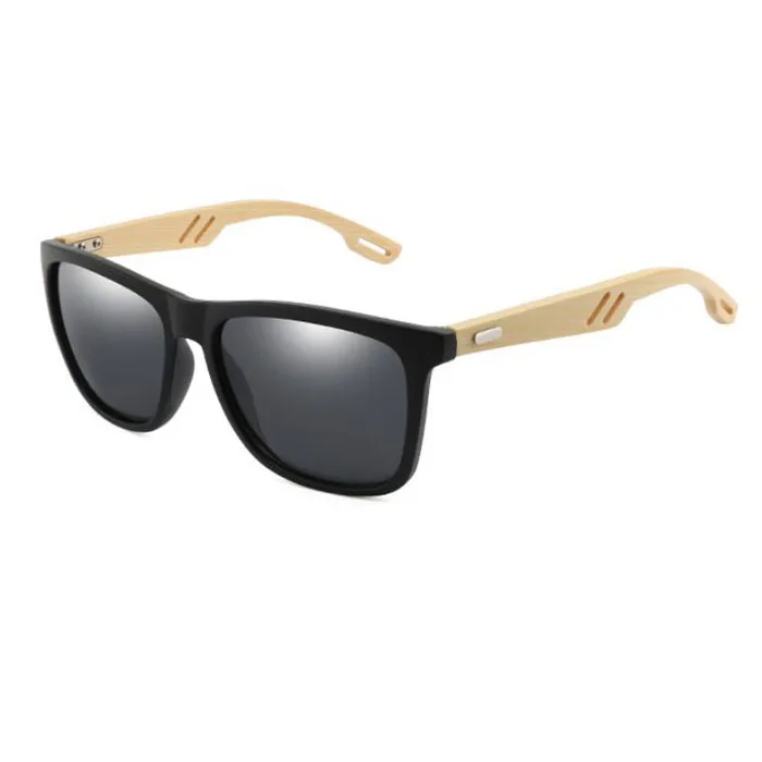 

2022 NEW STOCK Sun Glasses PC Bamboo Sunglasses UV400 Custom Engraved Logo mens sunglasses