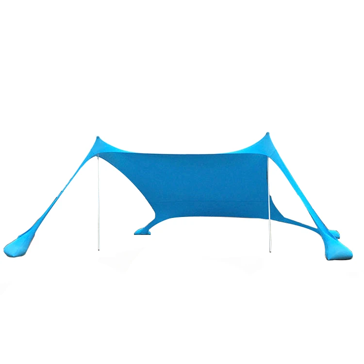 

Beach Tent With Sand Anchor Portable Canopy Sun Shelter Sun Shade Outdoor Beach Waterproof UV Tent, Accept customized color