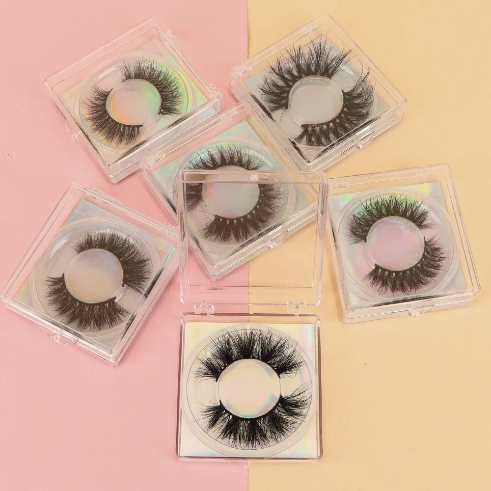 

Lashes Wholesale Vendor eyelash packaging new york fair and lovely 25mm mink eyelashes