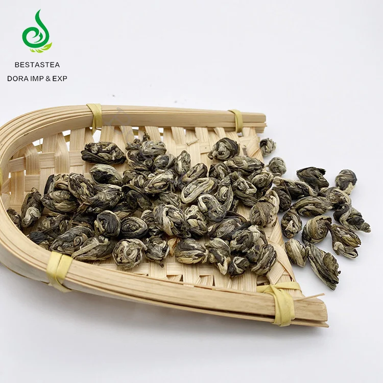 Fujian Diet Healthy Green Slimming Tea Jasmine Phoenix Eye Pearls Jasmine Green Tea Scented Tea - 4uTea | 4uTea.com