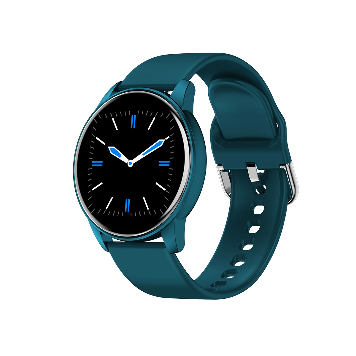 

Fashion Round Display Full Screen Touch Fitness Band Waterproof Smart Watch