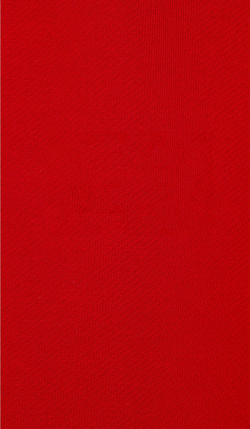 2019 新款时尚女装红色宽松适合慢跑弹性腿部开口女士棉质裤子法国