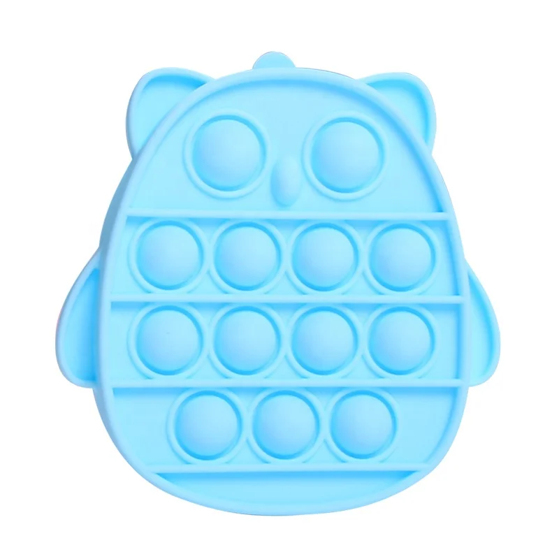 

New Product Mini Coin Purse Keychain Silicone Push Bubble Fidget purse Coin Purses, Colorful