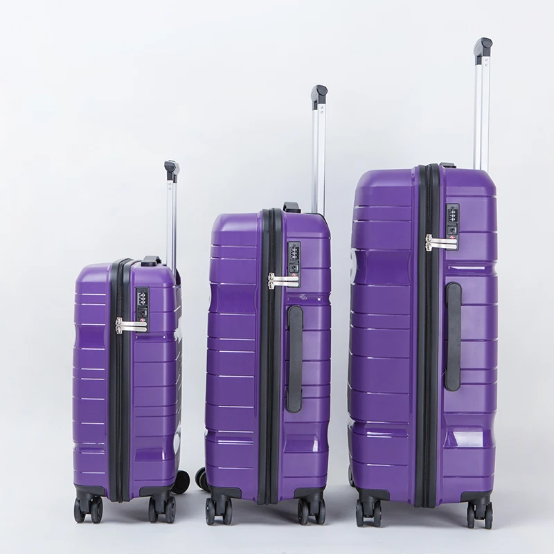 

Luxury Retro Style Leather handmade Decorative luggage set Classical Luggage bag large Vintage Suitcase with wheels, Black