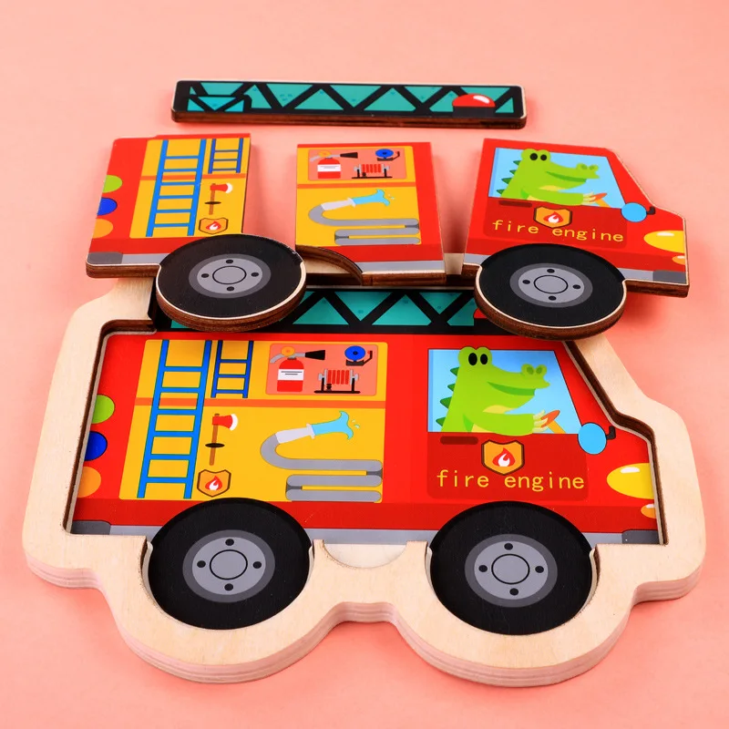 Children Montessori Puzzle Game 40 Designs Early Educational Wooden Toy ...