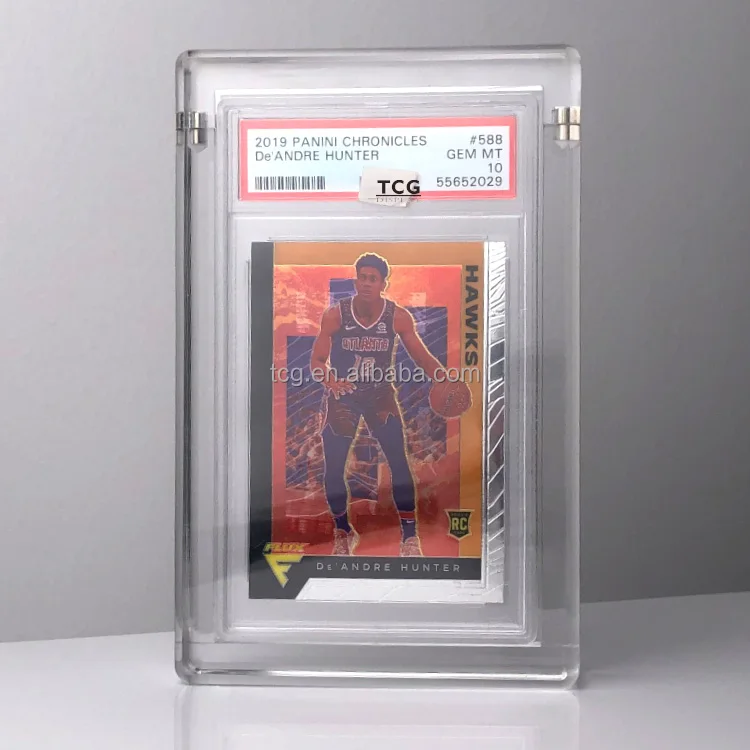 TCG Magnetic Acrylic CGC Football Graded Card Protector Guard Display Case for SGC BGS PSA Slab Sport Trading Card Acryl Case