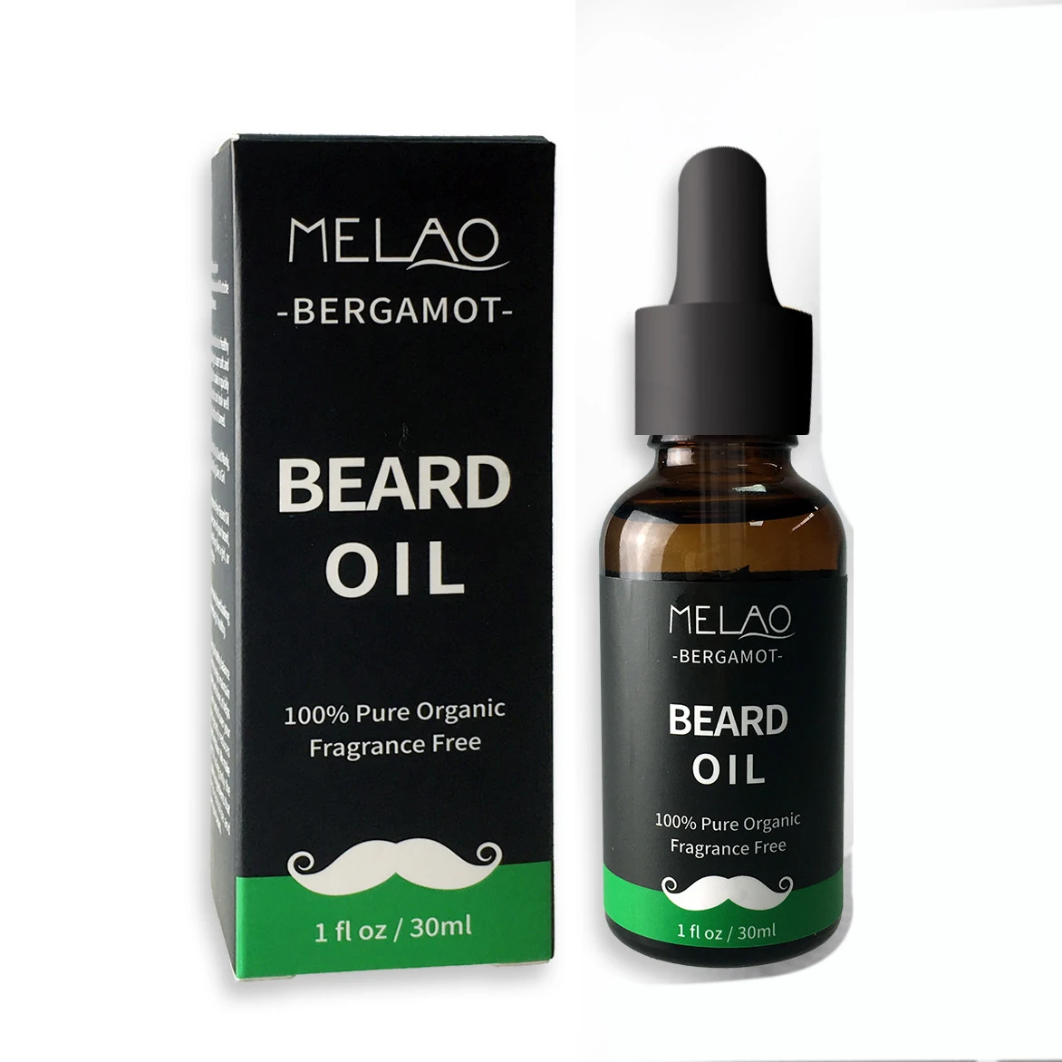 

30ml Private Label Men's Beard Care Product, Natural Organic Argan oil Beard Care, growth natural essential beard oil for men
