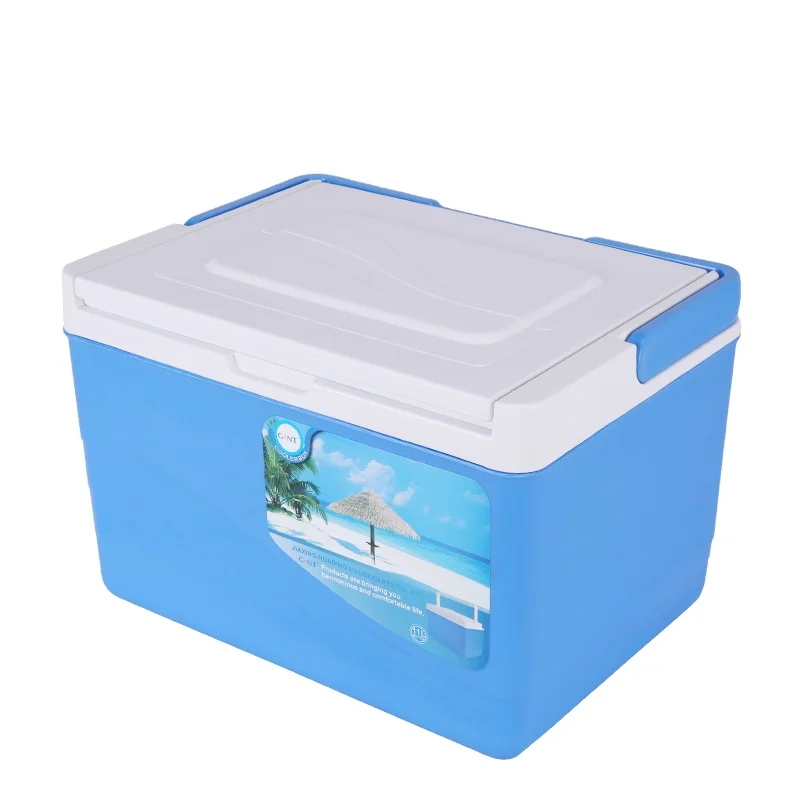 

fishing portable hiking camping car picnic cooler box ice chest boxes camping container cooler wholesale cooler wooden lid