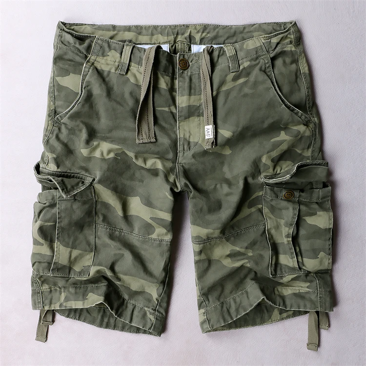 

Wholesale Cheap Multi Pockets Men's Summer Cargo Shorts Knee Length Tactical Camouflage Men Pants Casual Outdoor Men Shorts