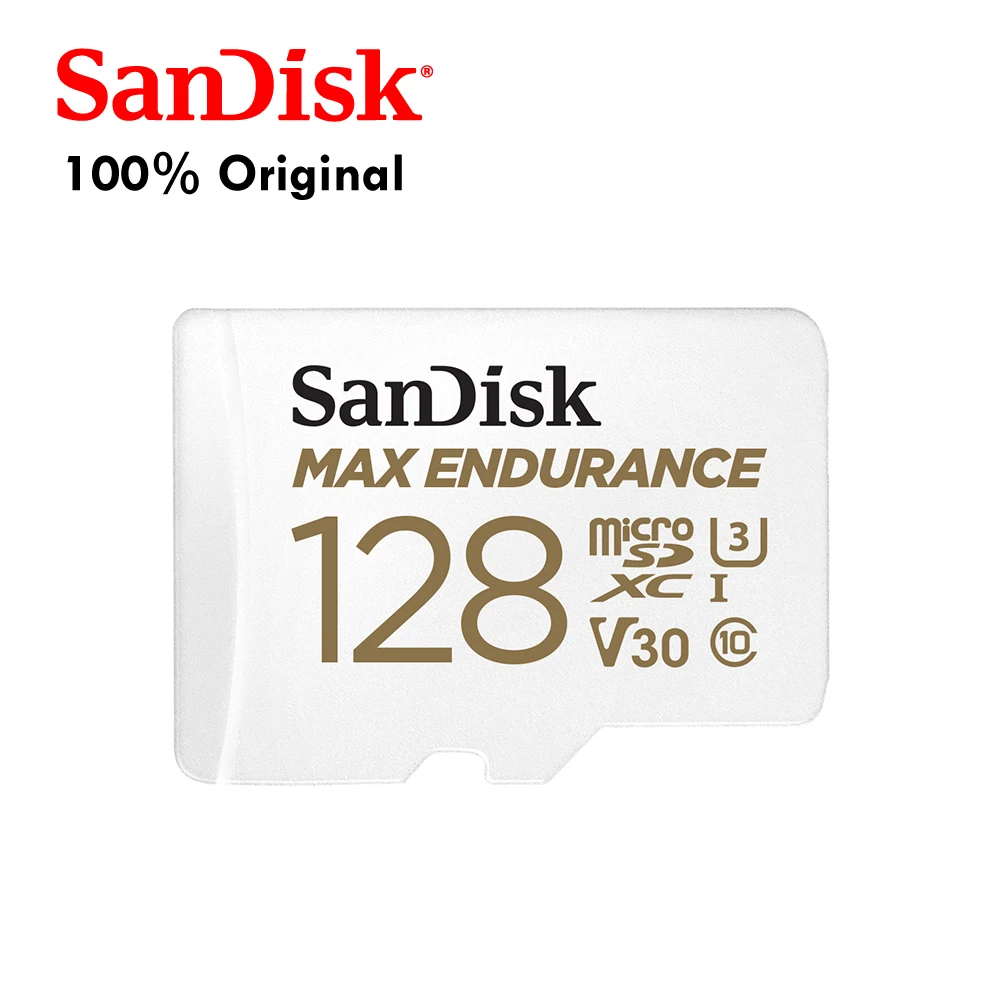 100% Original SanDisk SDSQQVR 128GB MAX ENDURANCE microSD Card - ANKUX.COM
