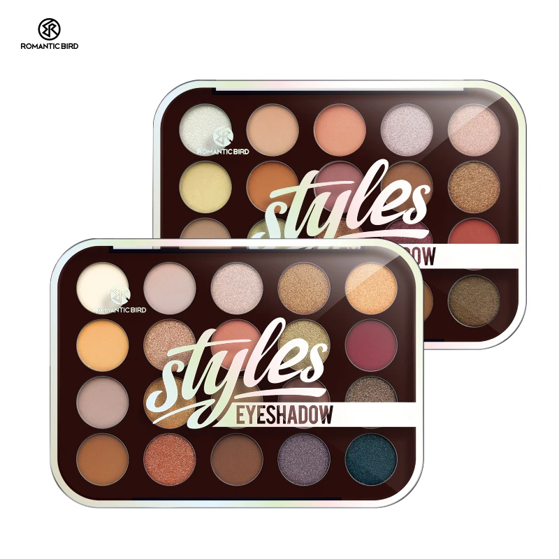 

Romantic Bird Glitter Eyeshowdow Eye Shadow Palette Best Quality Highlighter Blusher Baking Powder High Pigment Cosmetics Smooth