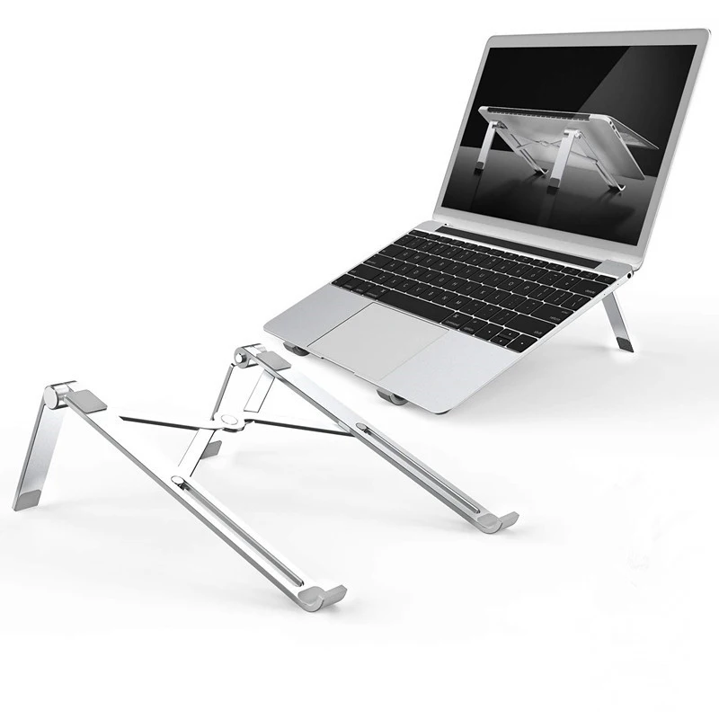 
Laptop Stand Height Angle Adjustable Computer Laptop Holder Compatible with MacBook, Air, Pro, Dell XPS, Samsung  (1600095261955)