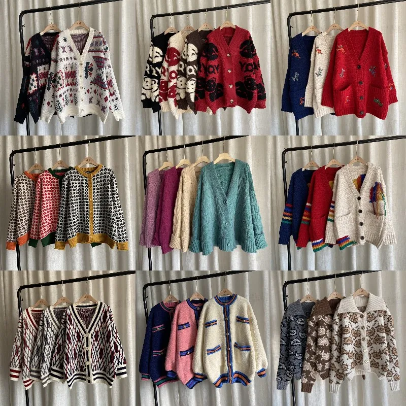 

Factory quality most popular women cardigan thick sweater foreign trade fashion women warm long knitted sweater wholesale, Customized color