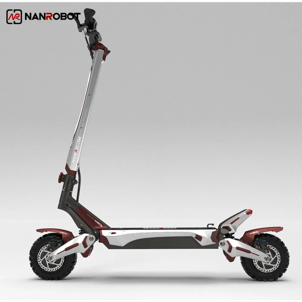 

NANROBOT 1000w 52v 60km Cheap 2 Wheel Folding Kick Adult weped high power Electric Scooter