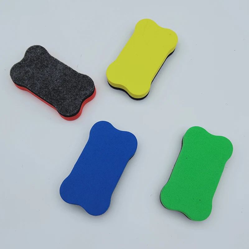 
Whiteboard eraser EVA foam board eraser cartoon small bone eraser wholesale 