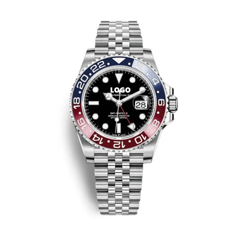 

Sports waterproof luminous Diver noob factory Super for men 3285 movement 904L steel GMT 126710BLRO watches