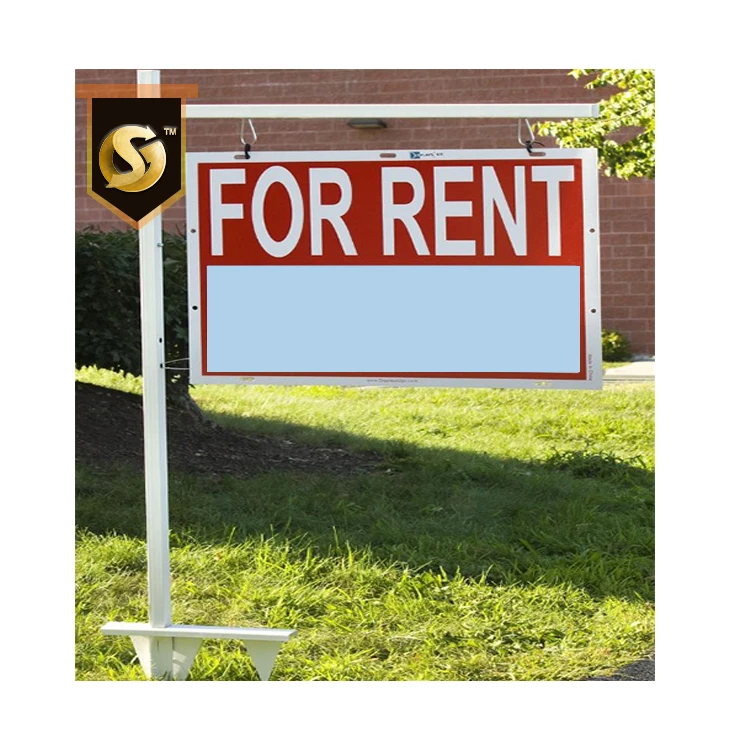 Custom Real Estate Outdoor Advertising Signs Lawn Signs Board Post Real