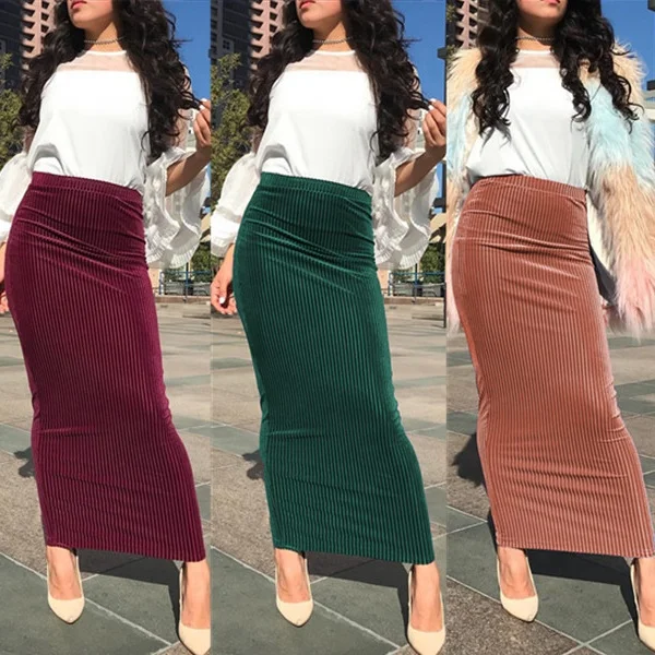 Long pencil hotsell skirt muslim