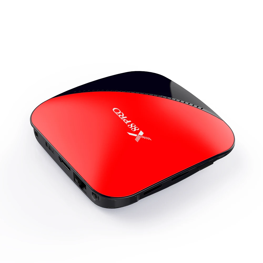 

Wireless learning X88 PRO Rockchip 3318 android tv box quad-core 2G ROM 16G RAM android 9.0 tv box