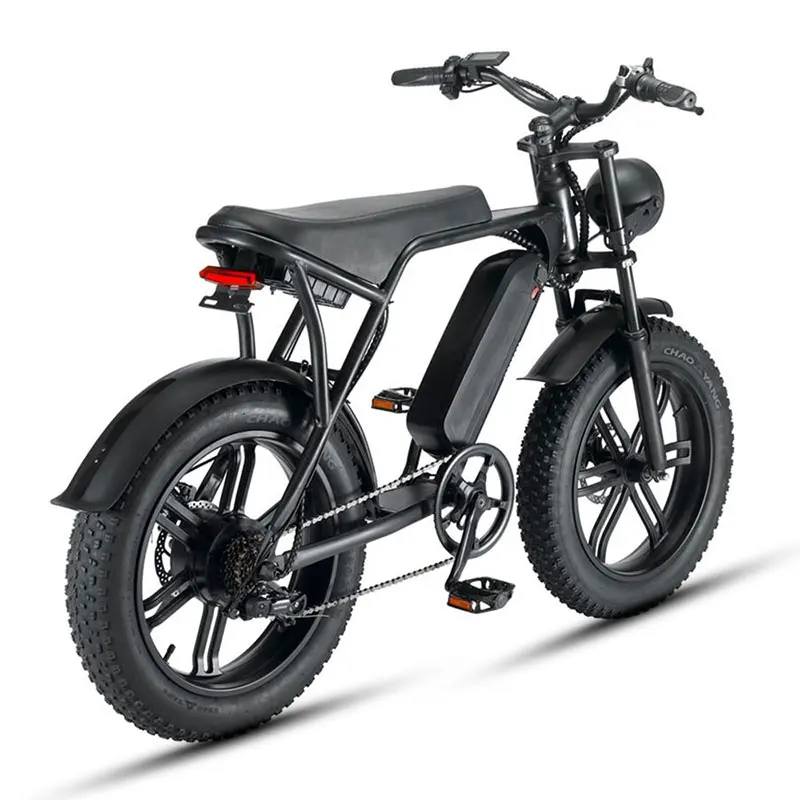 

Dual Suspension Fat Tire All Terrain eBike Easy Ride Electric Bike Convenient Asia Electric Bicycle for Old People