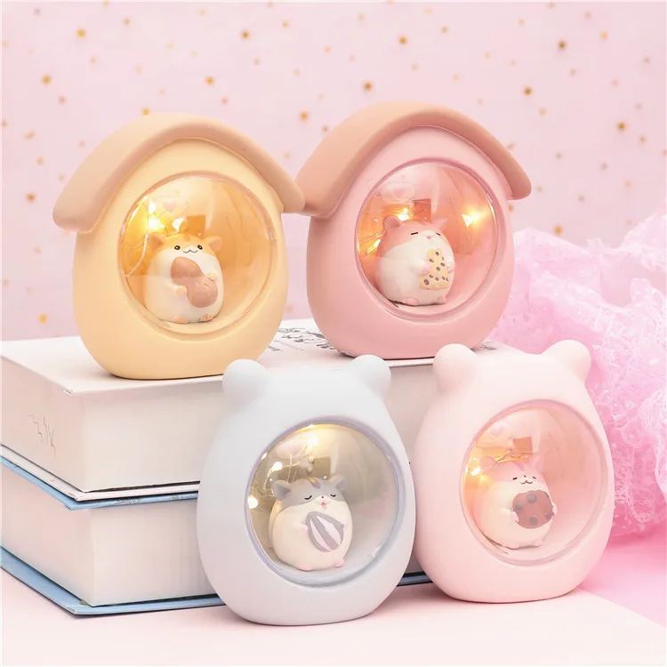 Wholesale High Quality Cartoon Hamster Led Night Light For Baby And