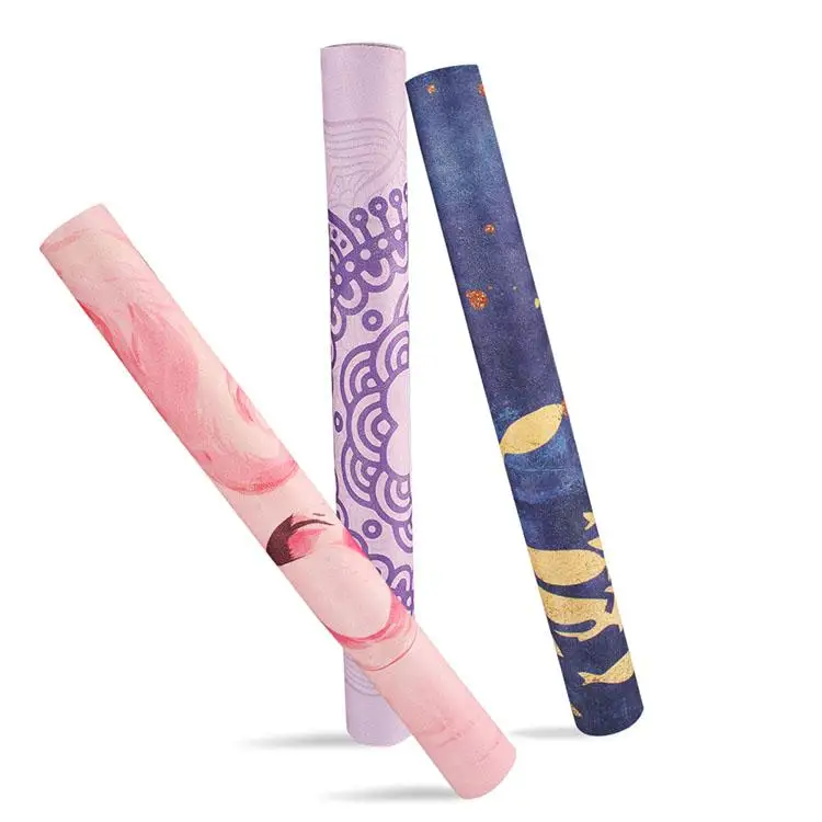 

Jointop New Trending Popular Product Full Color Sublimation Printed Eco Friendly Screen Prining Microfiber Yoga Mat, Stock color or customized