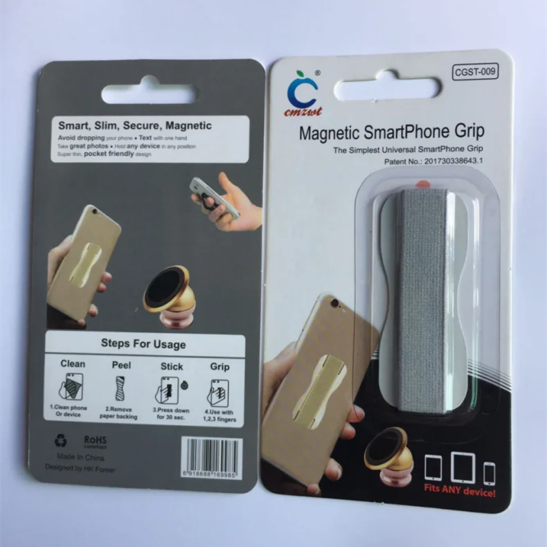 

Hand strap anti-fall strap iron sheet magnet car holder, Black