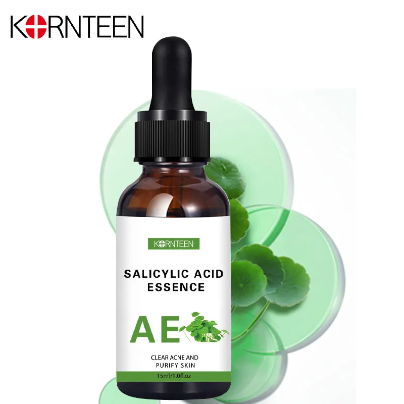 

KORNTEEN Oily Skin Face Care Product Acne Treatment Essence Remove and Repair Damaged and Dehydrated Skin Salicylic Acid Essence