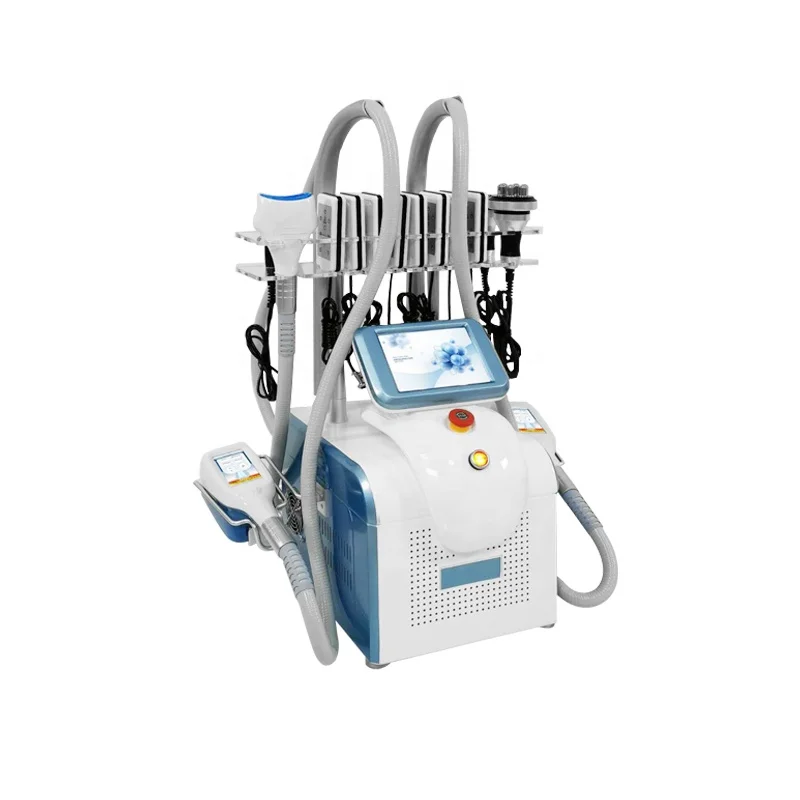 

Cenmade professional fat freezing machine with 5 cryo handles cavitation rf and laser handle