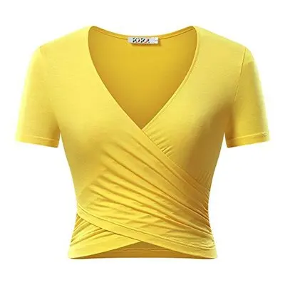 

summer European new womens t-shirt cross short sleeve cross bust tank top women wholesale