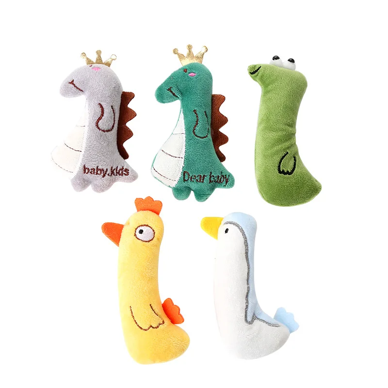 

Wholesale Animal Shape Cat Plush Toy Contains Catnip Interactive Toys