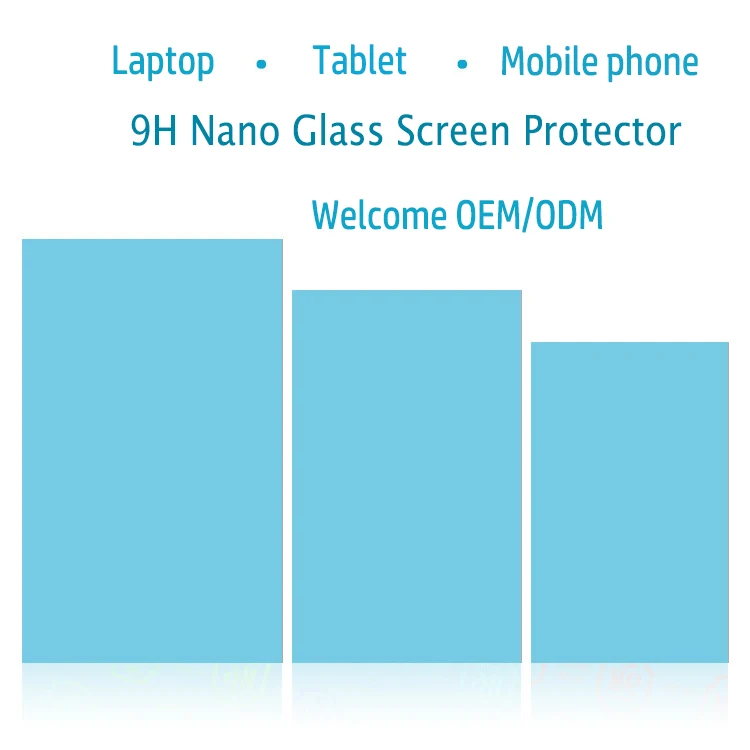 Mobile 9h Nano Flexible Glass Screen Protector Sheet For Ipad Pro 12.9 Inch Tablet Screen Buy