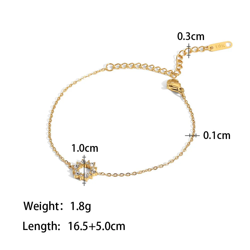 

gold bracelets 18k alibaba platform verified supplier crystal bracelets for women jewelry