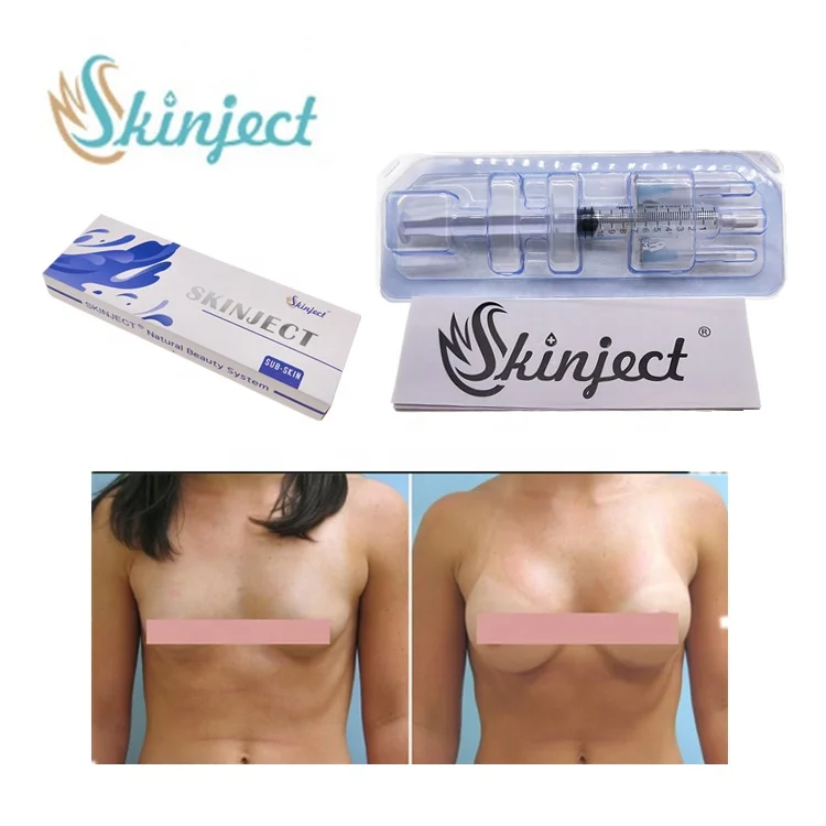 

Skinject 10ml Hyaluronic Acid Injections Dermal Filler To Increase Breast Size, Transparent