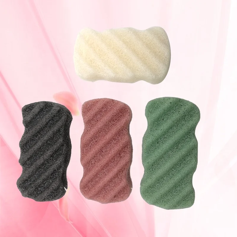 

Face Cleaning Konjac Sponge Washing Face Puff Face Cleansing Care Tool Wet or Dry Ginger yellow, Multiple colors available