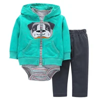 

New design baby clothing set kids winter 3 pieces sets baby clothes
